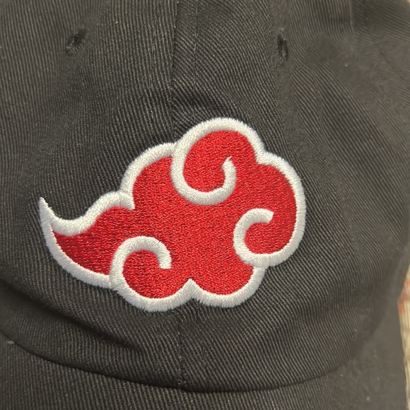 NARUTO AKATSUKI Adjustable One Size Fits All Black Hat $20 - Picture 3 of 5